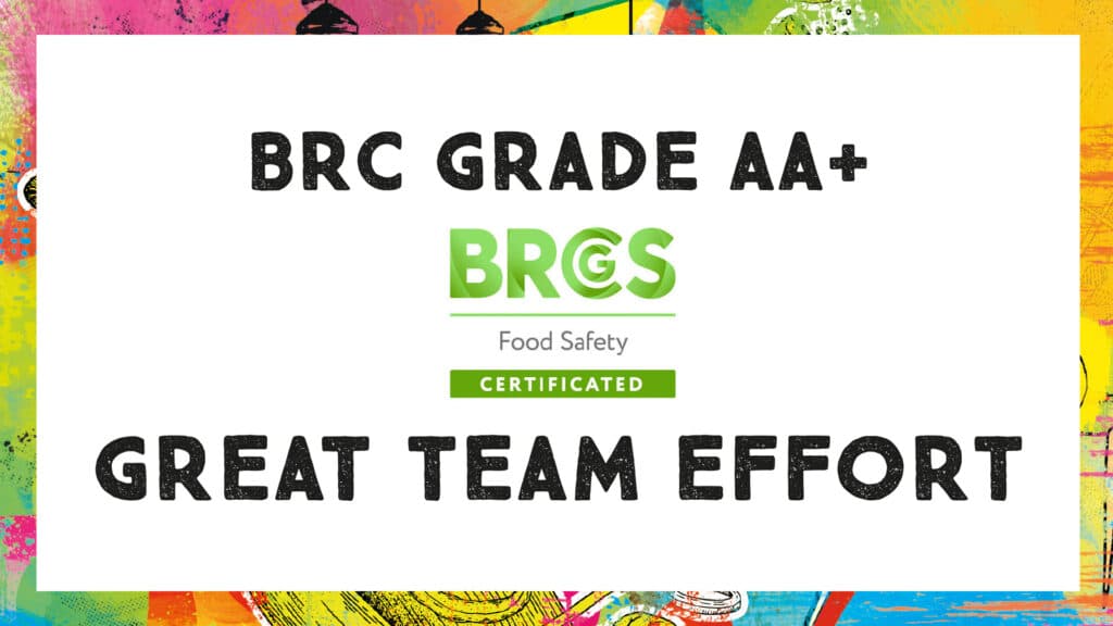 gazeco cuisine achieve AA+ BRCGS certification